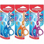 Ножницы детские Maped &quot;Zenoa Fit&quot; 13см, эргономичные ручки, ассорти, европодвес