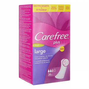 Салфетки plus Large Fresh ароматизированные 36 шт