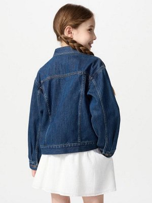 UNIQLO - хлопковая юбка-шорты для девочек - 44 YELLOW