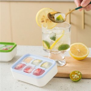 Форма для льда с крышкой и контейнером