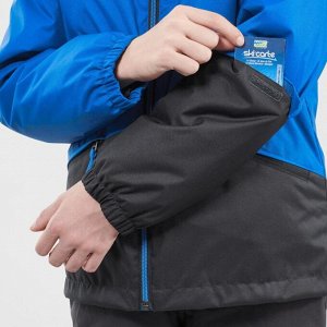 Куртка лыжная теплый водонепроницаемая для детей синяя 100