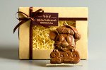 Шоколадная фигурка одинарная, 80 гр