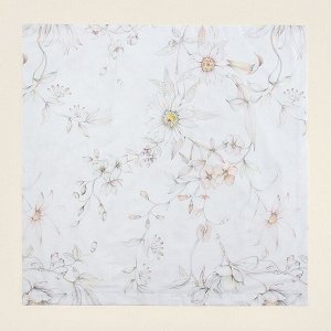 Sima-Land Home Набор наволочек SL Home Floral cover 70*70+3 см - 2 шт, сатин, 140 гр/м2, 100% хлопок