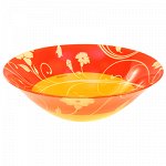 &quot;Оранж Серенейд (Serenade Orange)&quot; Салатник стеклянный 800мл, д23см, h6,5см, Pasabahce (Россия)