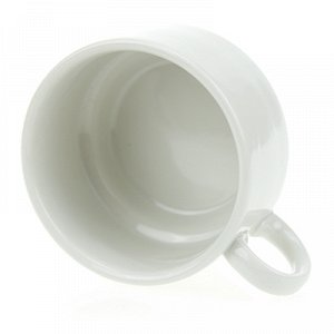 Чашка кофейная фарфоровая 170мл, д8см, h5см, форма "Штабелируемая", белье (Россия)