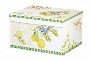 Чайник 1.1 л с рисунком "Лимоны", NEW BONE CHINA, размеры 24x14x15 см