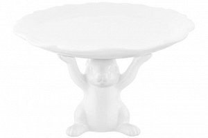 Сервировочное блюдо "Кролик" на подставке 29,5x29,5x17,7 см