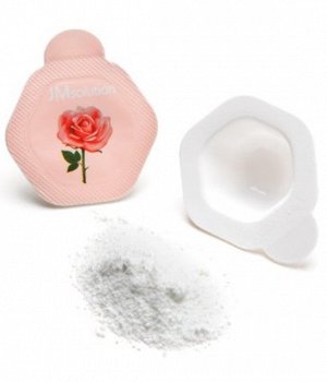 Энзимная пудра для умывания с экстрактом розы для сияния кожи JMsolution Glow Luminious Flower Firming Powder Cleanser Rose