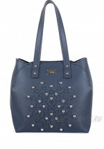 Модель №V138 | кожзам | гладкий | синий | Р775-16 | 25827