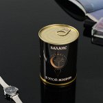 Подарочные носки в банке «Баланс в этой жизни», (внутри носки женские, цвет белый)