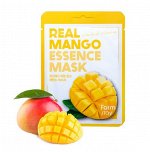 Farm Stay Увлажняющая маска для лица с экстрактом манго Real Mango Essence Mask, 23 мл