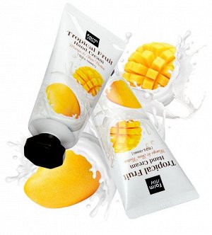 Farm Stay Tropical Fruit Hand Cream Mango & Shea Butter Питательный крем для рук с маслом ши и манго 50 мл