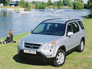 Ковры салонные Honda CR-V II (2001-2006) правый руль только водительский