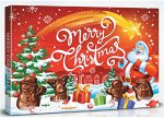 &quot;Millano&quot; Фигурный молочный  шок. &quot;MERRY CHRISTMAS&quot; 100гр*12
