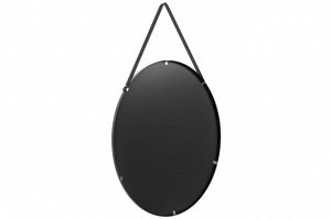 Настенное зеркало черное 60x60 см