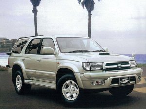 Ковры салонные 3D Toyota Hilux Surf 185 (без задней печки) (1995 - 2002) правый руль