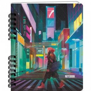 Тетрадь 96л А5 клетка гребень My Notes No 5 ТПМН596103