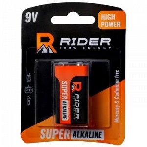 Батарейка RIDER Super 6LR61 (крона) 9V