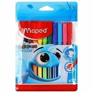 Фломастеры 10цв MAPED COLOR'PEPS OCEAN 845724