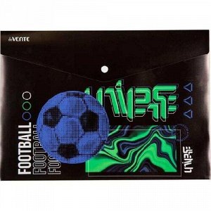 Папка-конверт на кнопке А4 (330x235мм) 180мкм deVENTE Football Universe 3079410