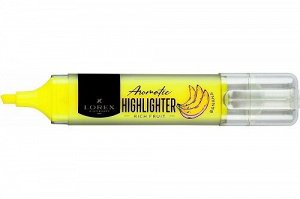 Выделитель текста 1-3,5 мм LOREX Aromatic банан желтый LXTMA-RFY