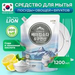 Средство для мытья посуды Chamgreen с содой и лимонной кислотой, мягкая уп, 1200 гр