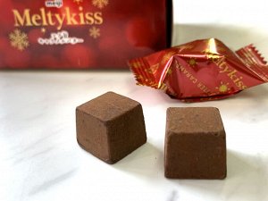 Meiji Meltykiss Caramel 52g - Живой японский шоколад Мелтикис с карамелью
