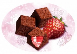 Meiji Meltykiss Strawberry 52g - Живой японский шоколад Мелтикис клубника