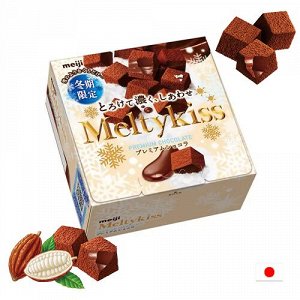 Meiji Meltykiss Premium Chocolate 52g - Живой японский шоколад Мелтикис премиум шоколад
