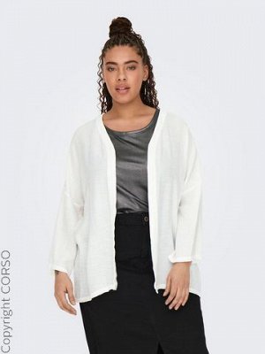 жакет бренд ONLY CARMAKOMA Кардиган Cargeorgia (Strickjacke Cargeorgia) Цвет изделия: облачный танцор Бренд: ONLY CARMAKOMA Ассортимент: Da. Блейзер Размерная категория: Обычные размеры Дистрибьютор: 