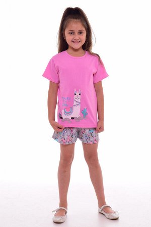 Пижама детская 7-207а (розовый)