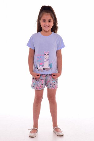 Пижама детская 7-207б (голубой+розовый)