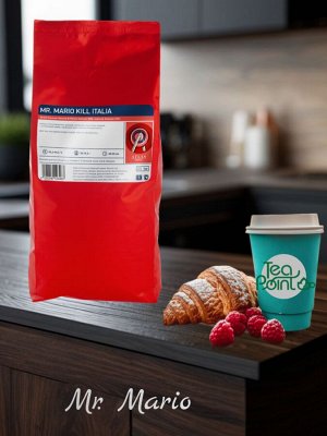 Кофе Mr. Mario (эспрессо-смесь), 60% арабика 40% робуста, Atlas Coffee, 1 кг