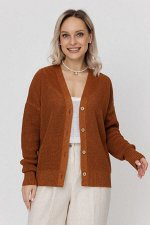 Жакет из льна 1-127 темное золото