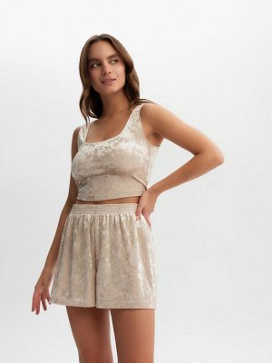 Топ домашний женский KAFTAN Velvet, бежевый