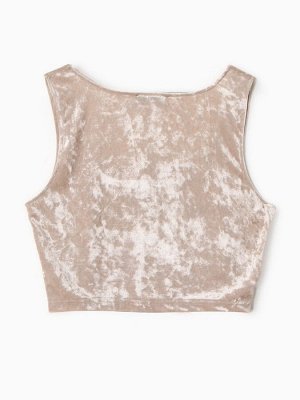 Топ домашний женский KAFTAN Velvet, бежевый
