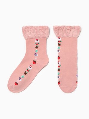 Носки женские новогодние, МИКС, размер 36-40