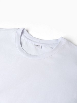 Футболка мужская MINAKU: Casual Collection MAN, белая