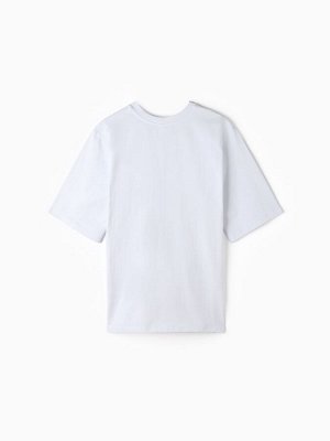 Футболка мужская MINAKU: Casual Collection MAN, белая