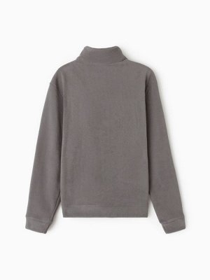 Джемпер флисовый мужской MINAKU: Fleece Soft, графитовый