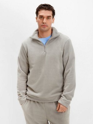 Джемпер флисовый мужской MINAKU: Fleece Soft, серый