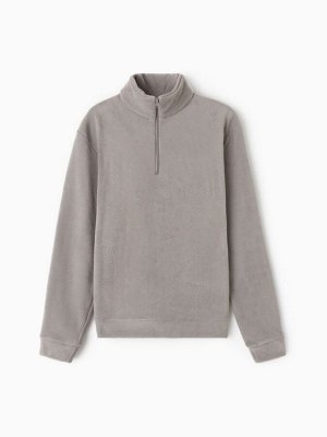 Джемпер флисовый мужской MINAKU: Fleece Soft, серый