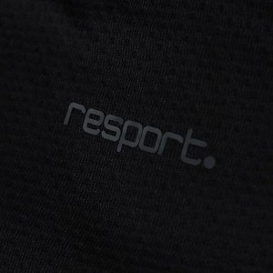 Футболка - поло мужская Resport, 52, цвет чёрный, спортивная