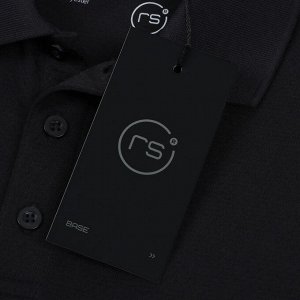 Футболка - поло мужская Resport, 52, цвет чёрный, спортивная