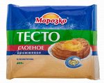 Тесто, слоеное дрожжевое (пласт) , Морозко, 400 г, (18)