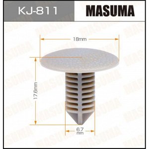 Клипса крепежная Masuma KJ-811 (OEM MB643846, MB796935, MR710452)