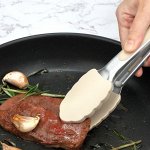 Щипцы кулинарные 22,7см, цв. бежевый