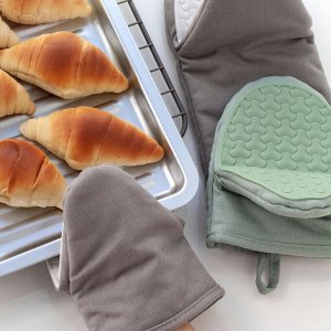 "Cook Charmy" Прихватка 32х15см, цв.серый