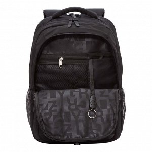Рюкзак молодежный GRIZZLY с карманом для ноутбука 15", анатомической спинкой, для мальчика, мужской