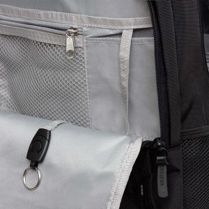 Рюкзак молодежный GRIZZLY с карманом для ноутбука 15", анатомической спинкой, для мальчика, мужской
